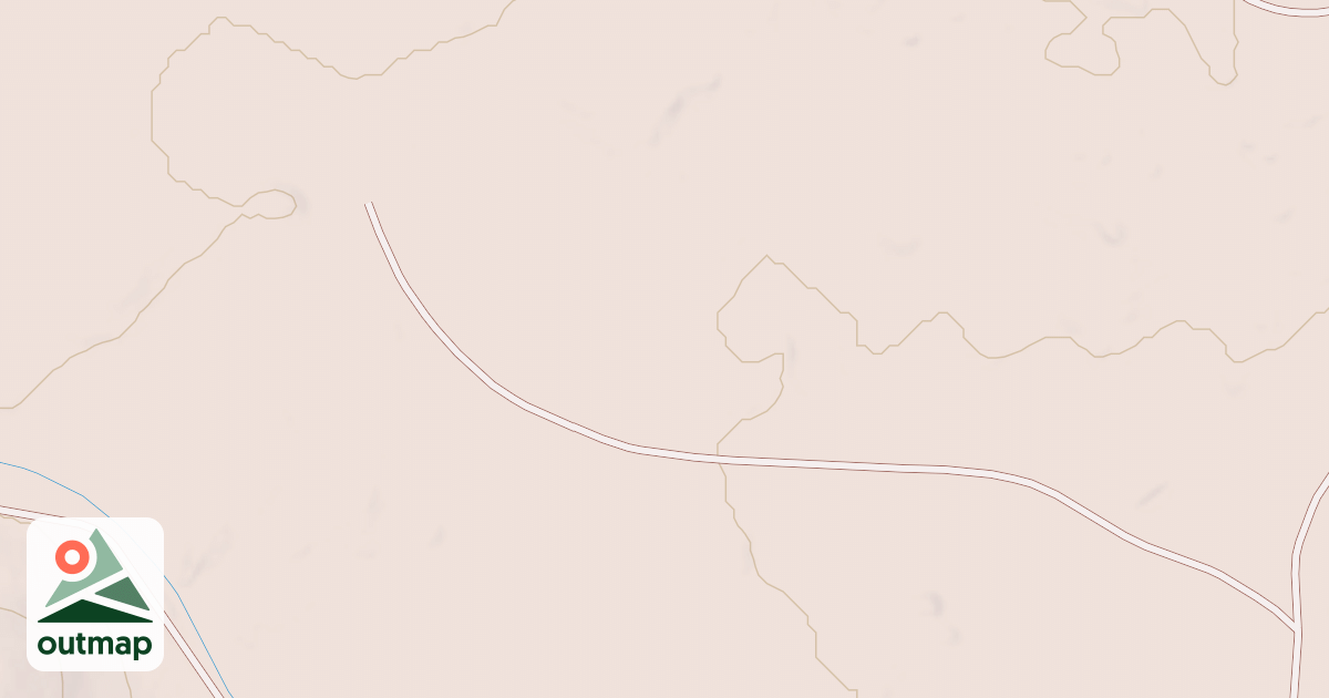Map of EAST BRUSH HILL SPUR