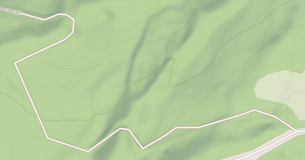 Map preview of USFS Motor Vehicle Use Map Roads {97E6B713-0736-4243-B8E1-76312CE9631D}