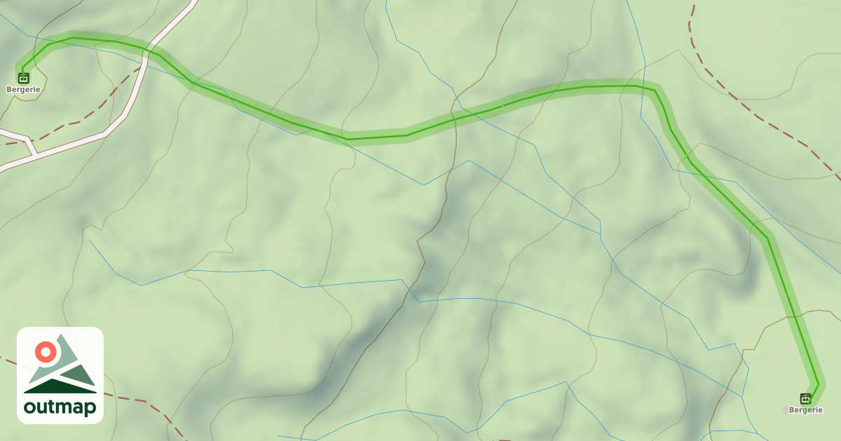 Map of Bergerie