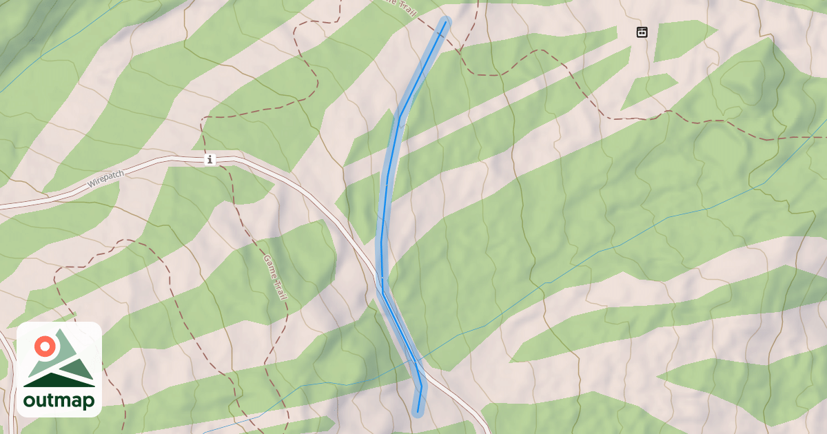 Map of Peak 6 Parkway
