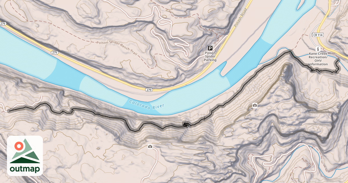 Map of Jackson Trail