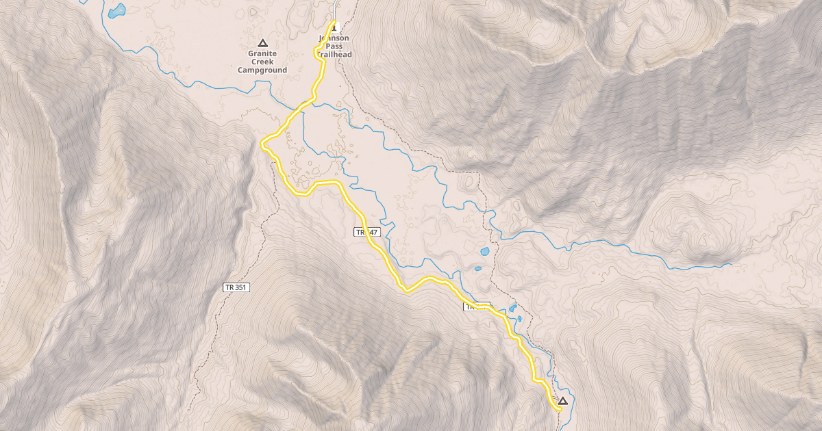 Map preview of Wagon Road Snowtrail
