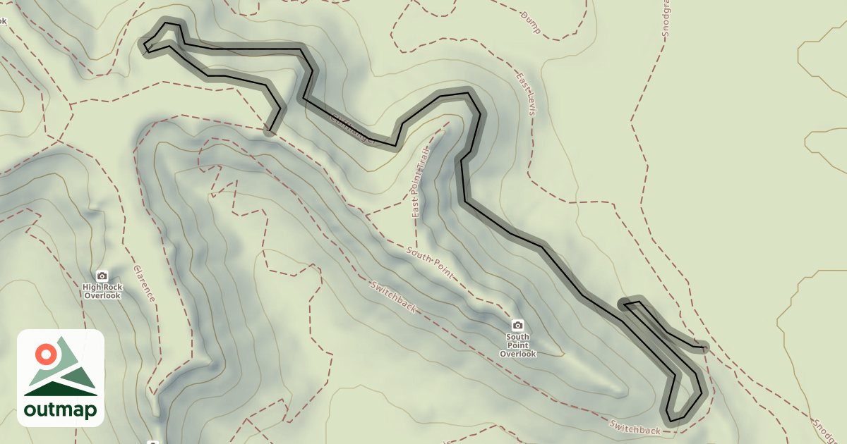 Map of Cliffhanger