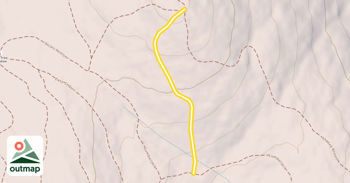 Map of Lone Boulder