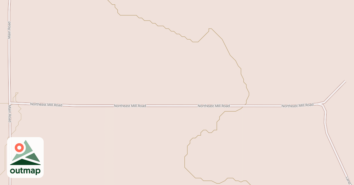 Map of NORTHEAST MILL