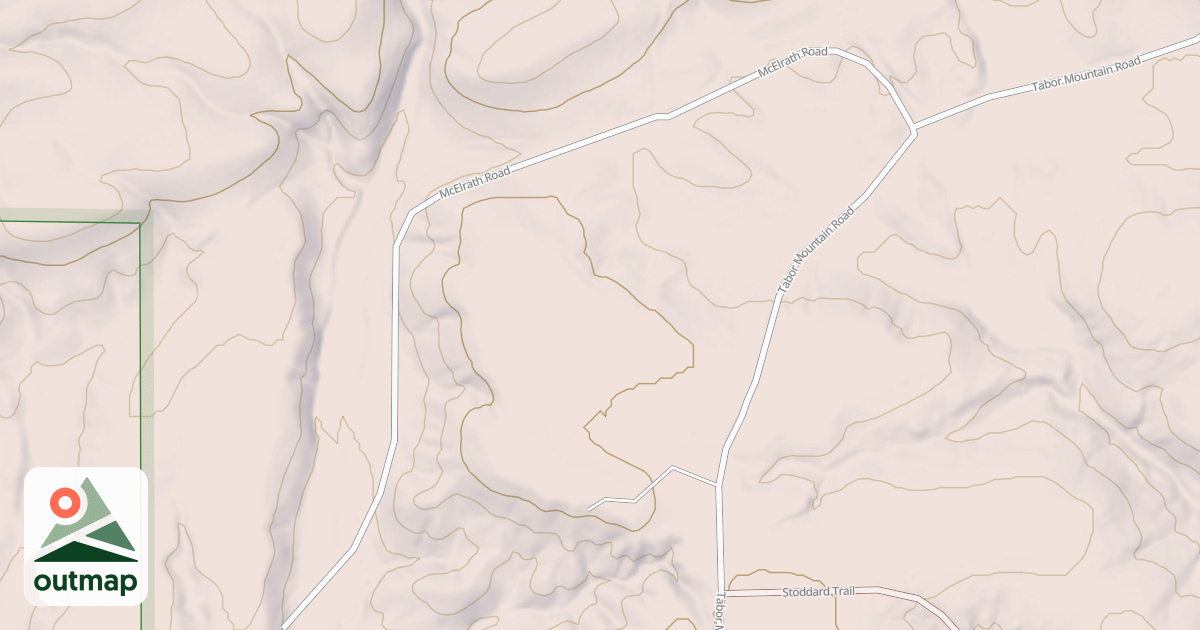 Map of CABIN CREEK