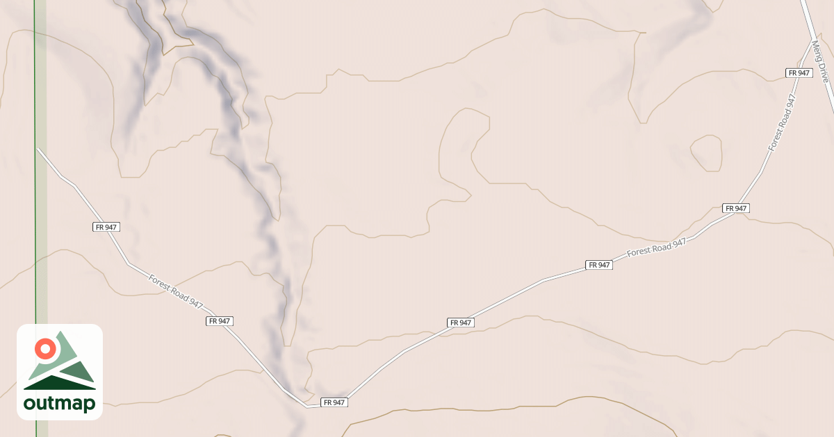 Map of USFS Motor Vehicle Use Map Roads {F409308F-1F34-41F4-A85A-E6D80F991EB0}