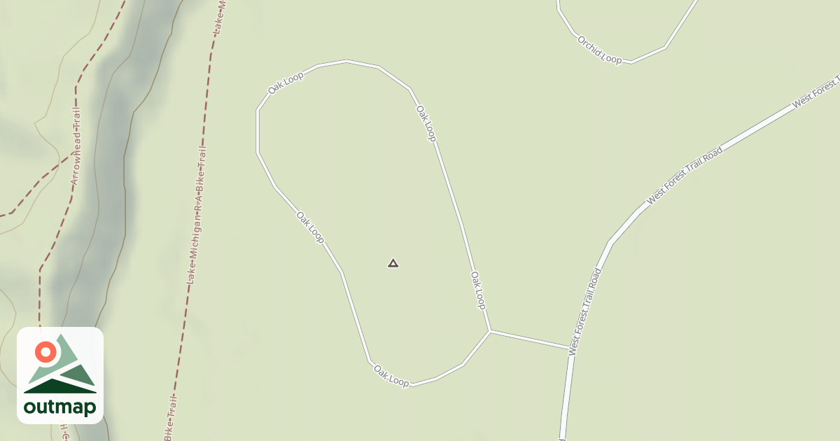 Map of OAK LOOP LMRA CG