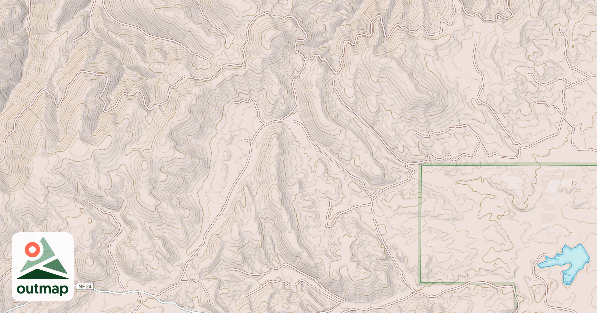Map of KELLAR SPRING MRS