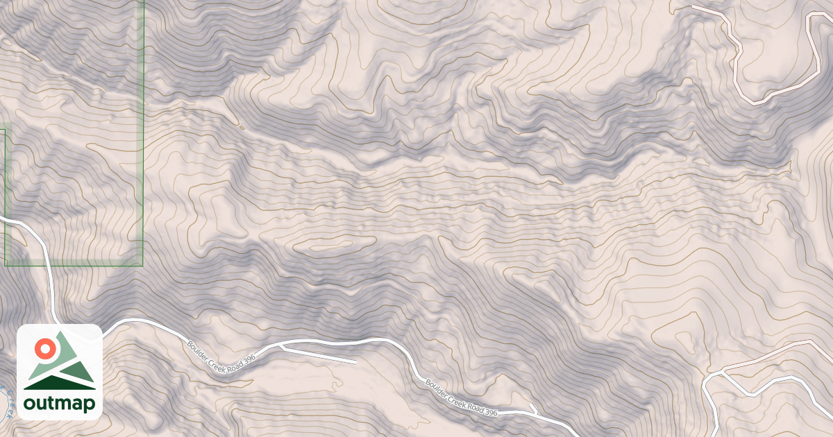 Map of CANYON CREEK
