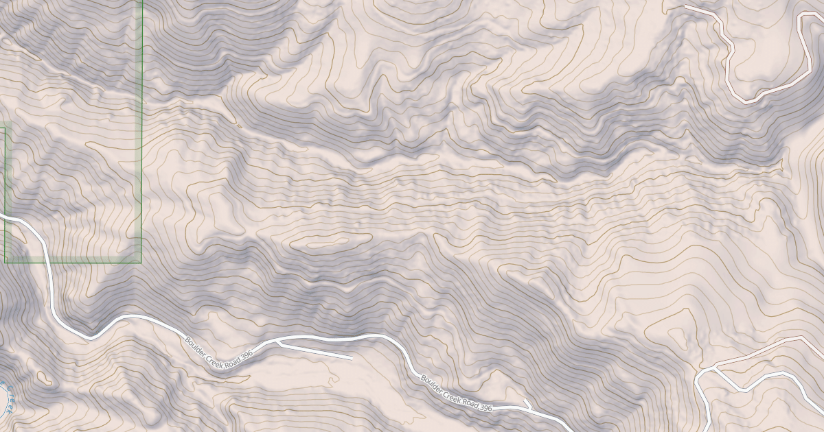 Map preview of CANYON CREEK