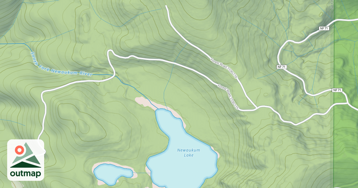 Map of LAKE