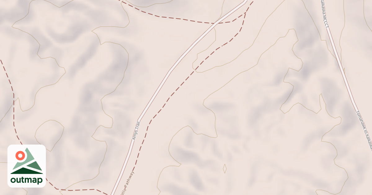 Map of Wildwood Hills Pathway