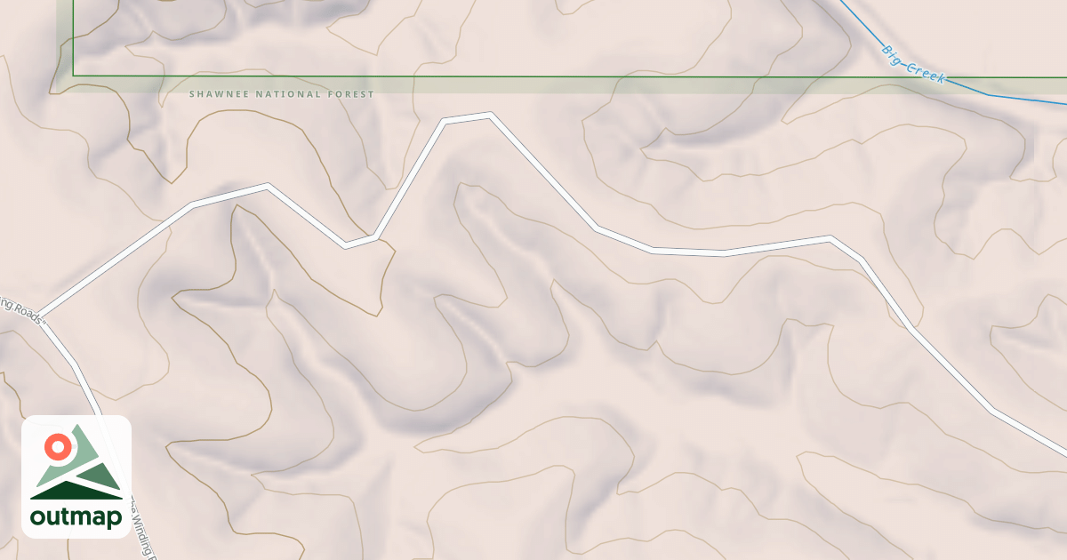 Map of K-14 RD