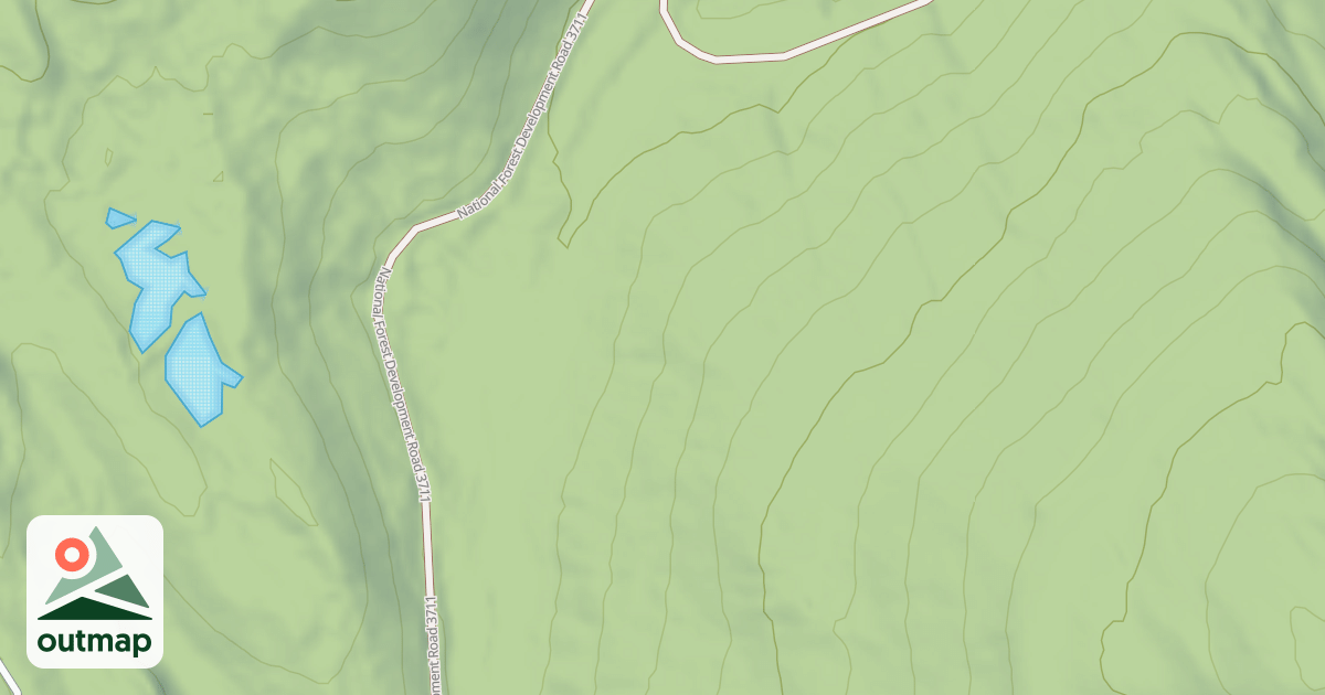 Map of BLESSED SLOPE A