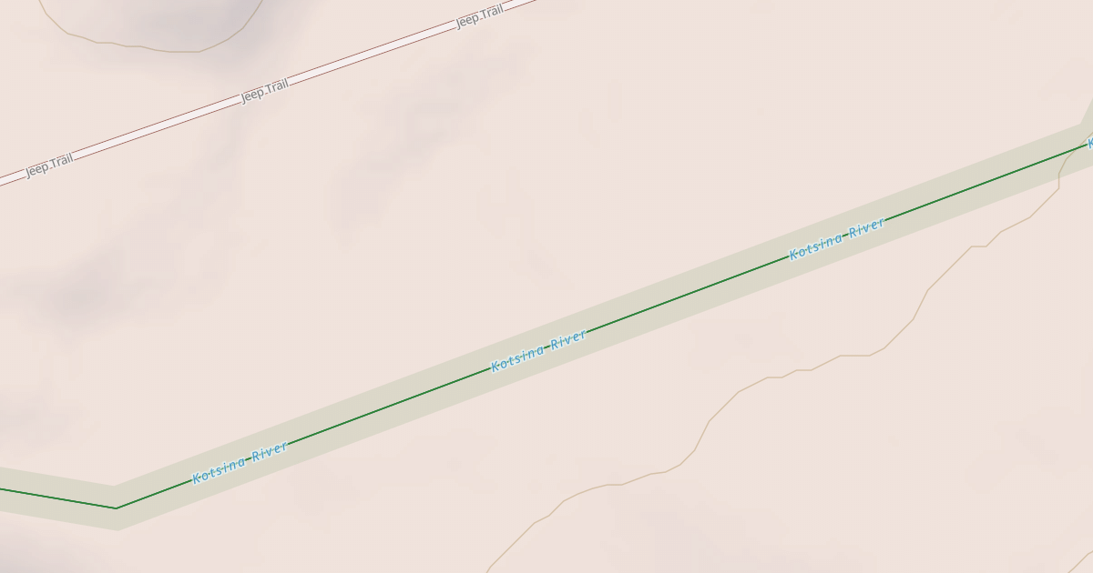Map preview of Kotsina River Trail