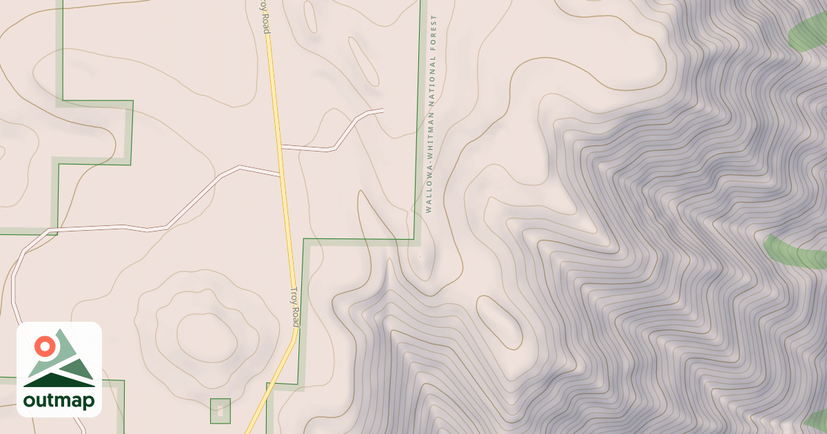 Map of N430P E WOOD BUTTE