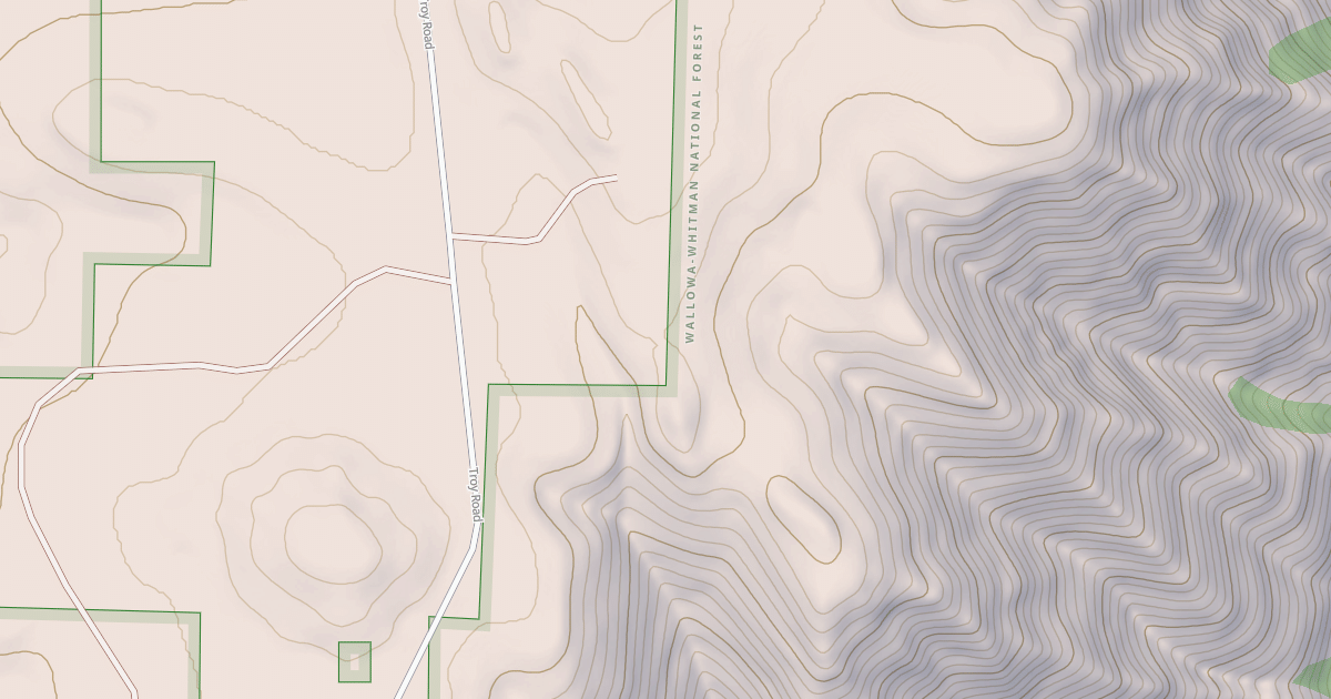 Map preview of N430P E WOOD BUTTE