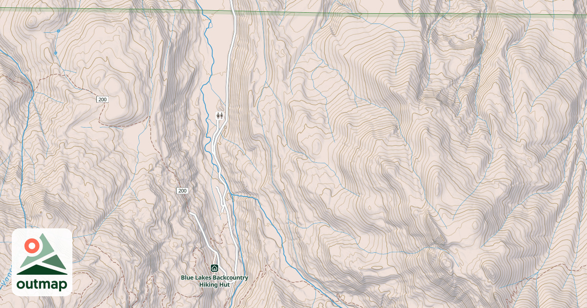 Map of USFS Motor Vehicle Use Map Trails 4581
