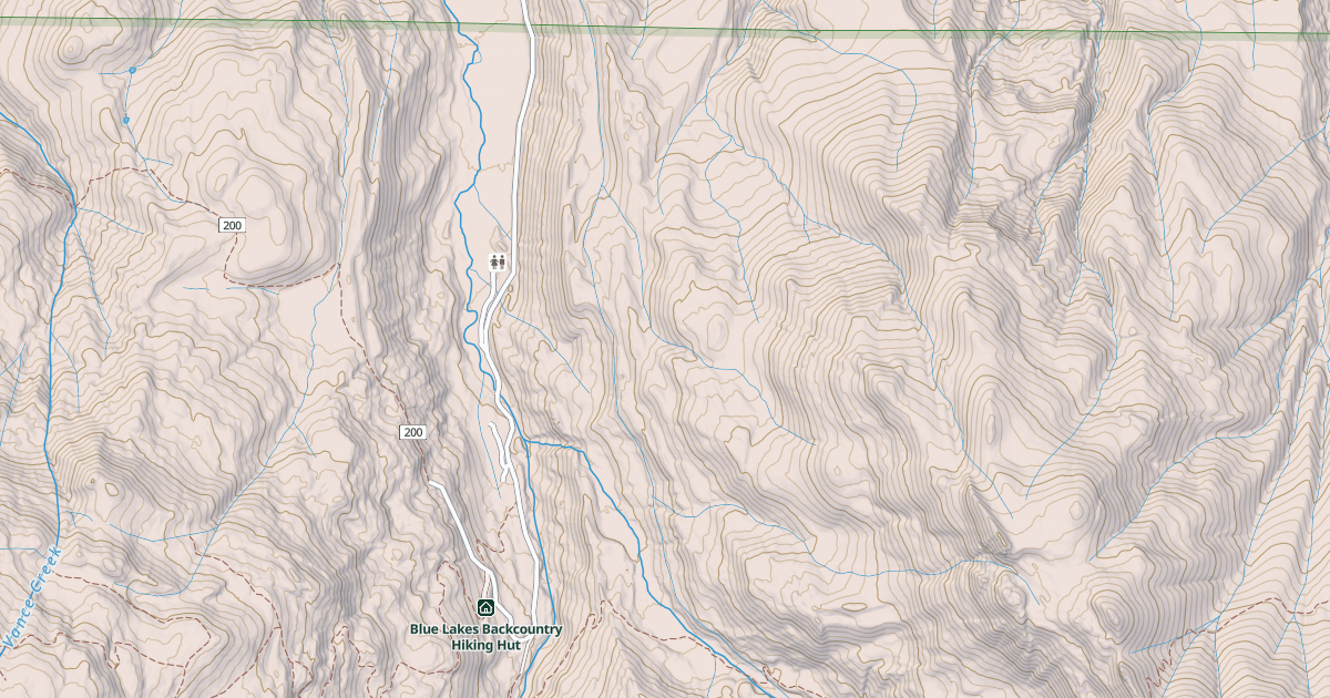 Map preview of USFS Motor Vehicle Use Map Trails 4581