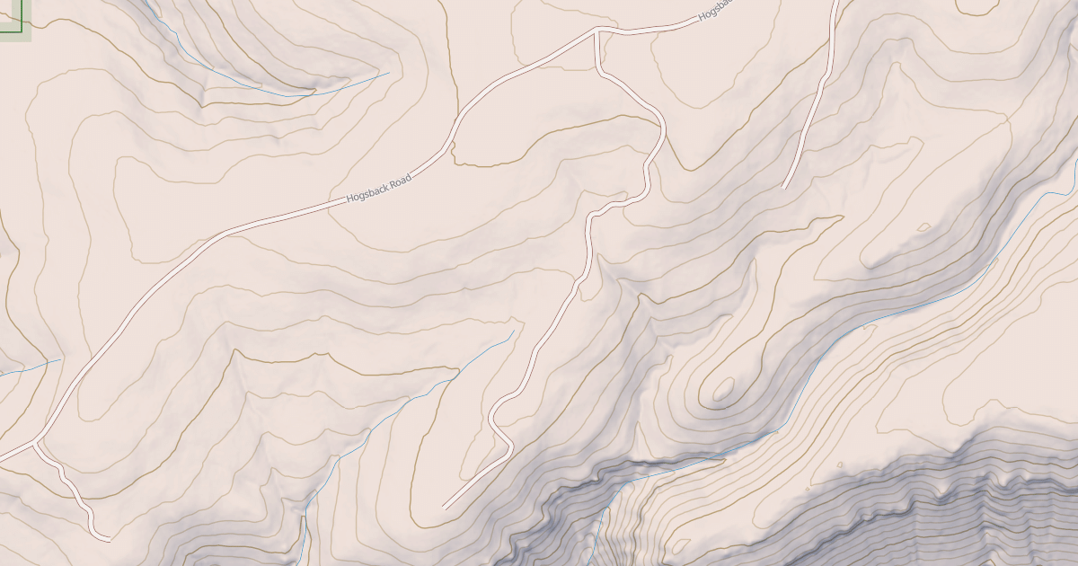 Map preview of HOGBACK S