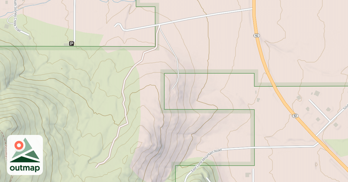Map of E WHITE LILY