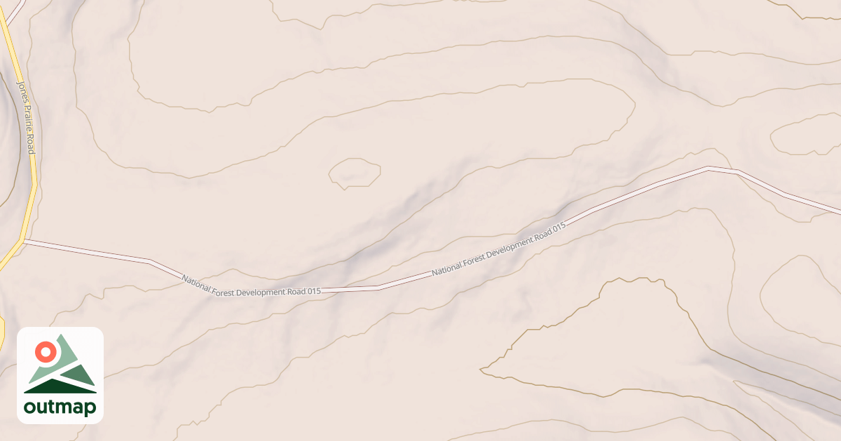 Map of USFS National Forest System Roads {AF016F78-73AB-4582-B4C1-D65677A02B12}