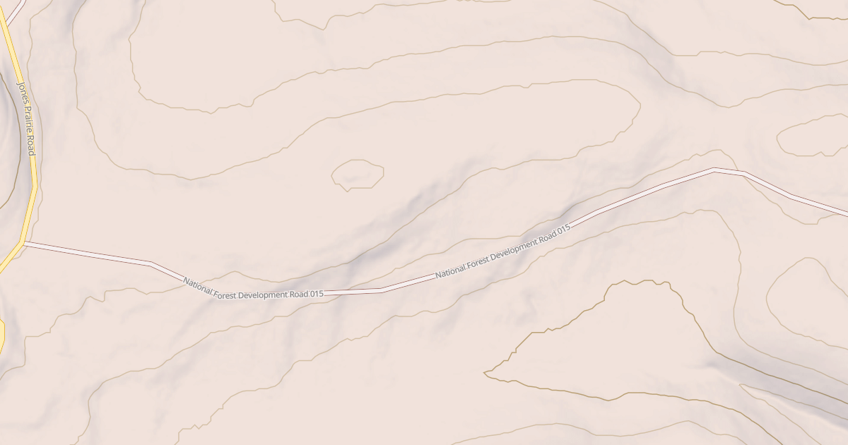 Map preview of USFS National Forest System Roads {AF016F78-73AB-4582-B4C1-D65677A02B12}