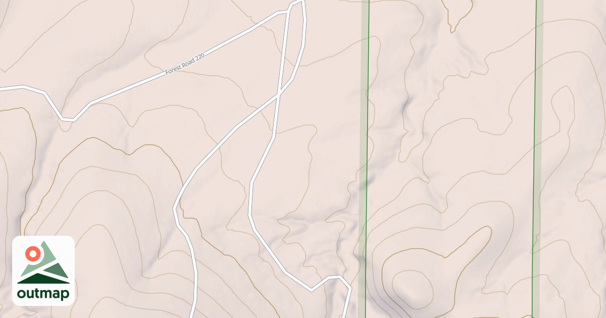 Map of USFS National Forest System Roads {6E7645C0-18BF-41C0-A537-403D47EFBFF1}