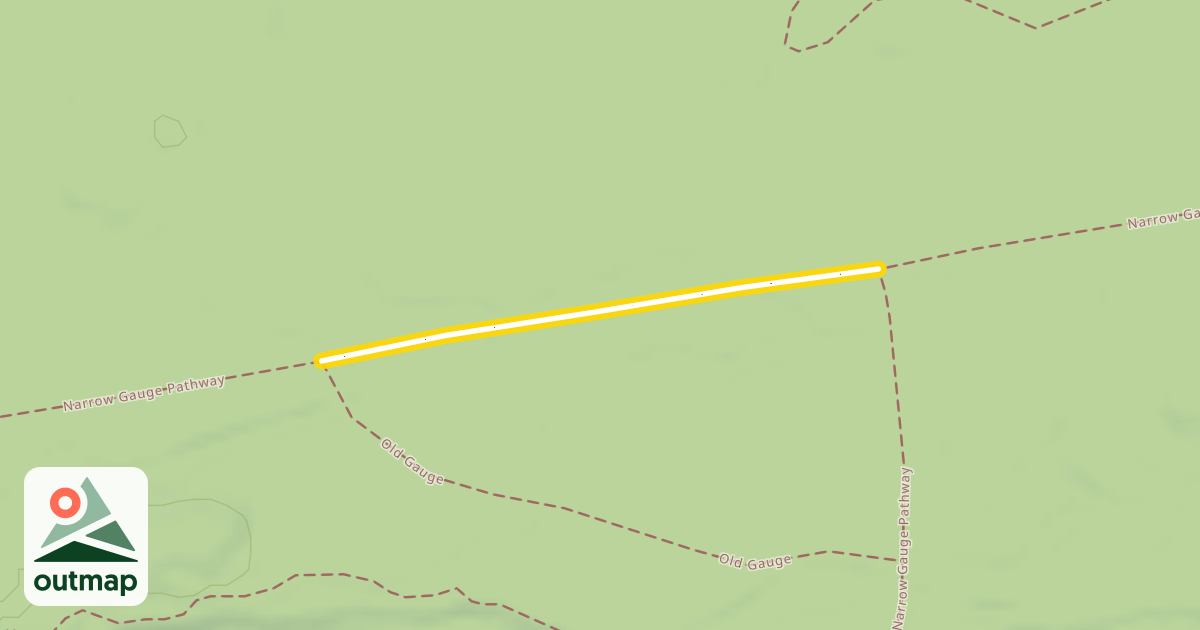 Map of Narrow Gauge Pathway