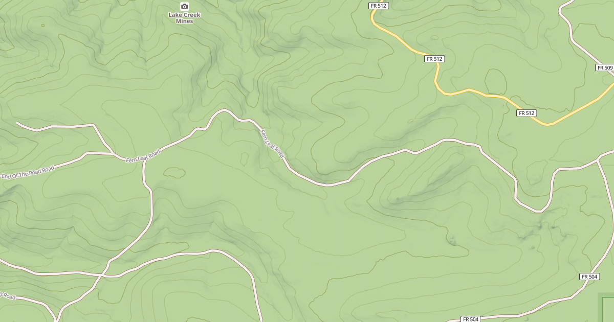 Map preview of FERN LEAF ROAD