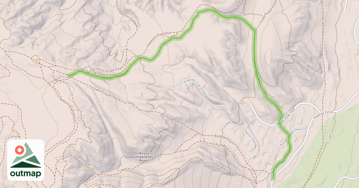 Map of Lemon Squeeze