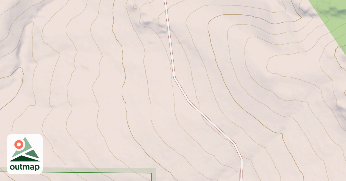 Map of BDY FENCE SPUR 1G
