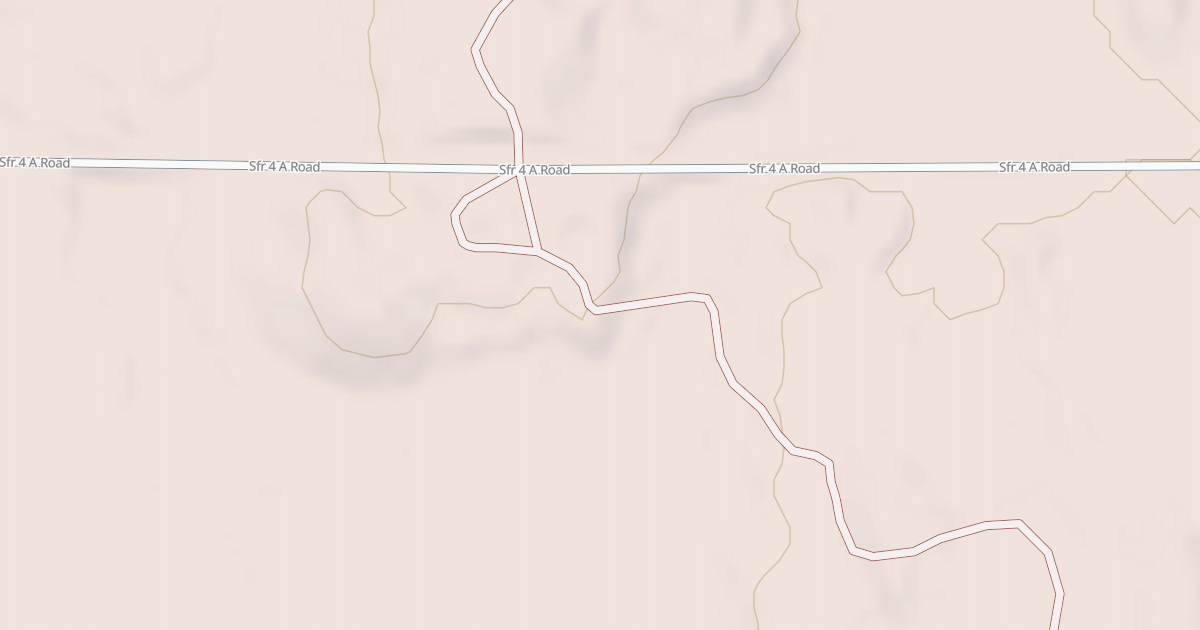 Map preview of Straight Arrows Trail