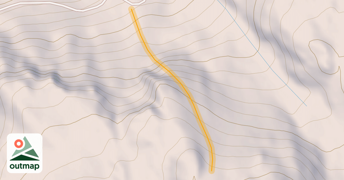 Map of The Curl / Lone Tree