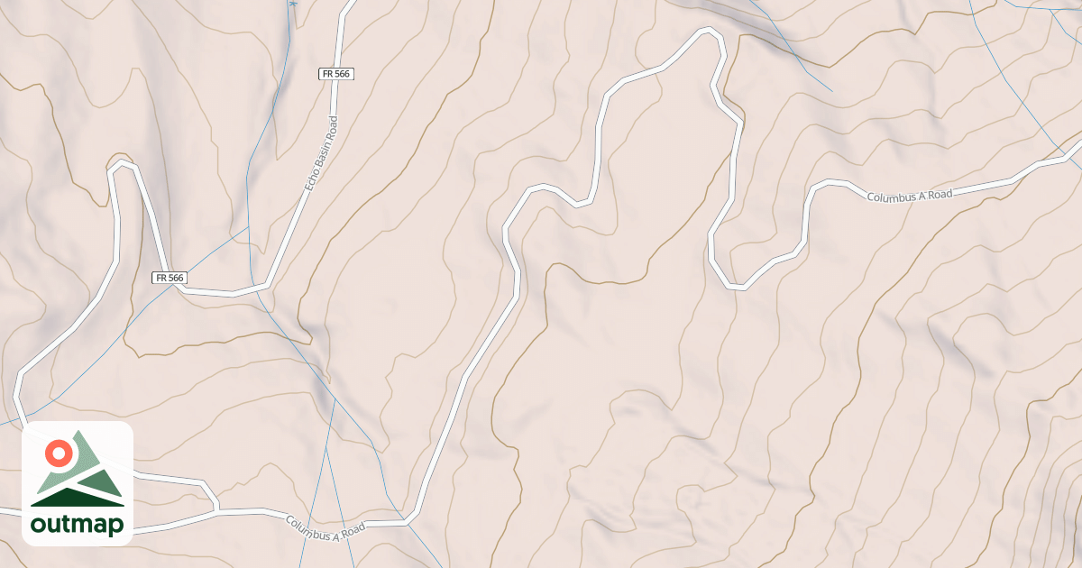 Map of ECHO BASIN H