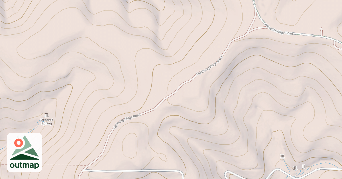 Map of LIGHTNING RIDGE