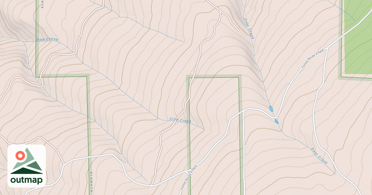 Map of BOGUS BURN