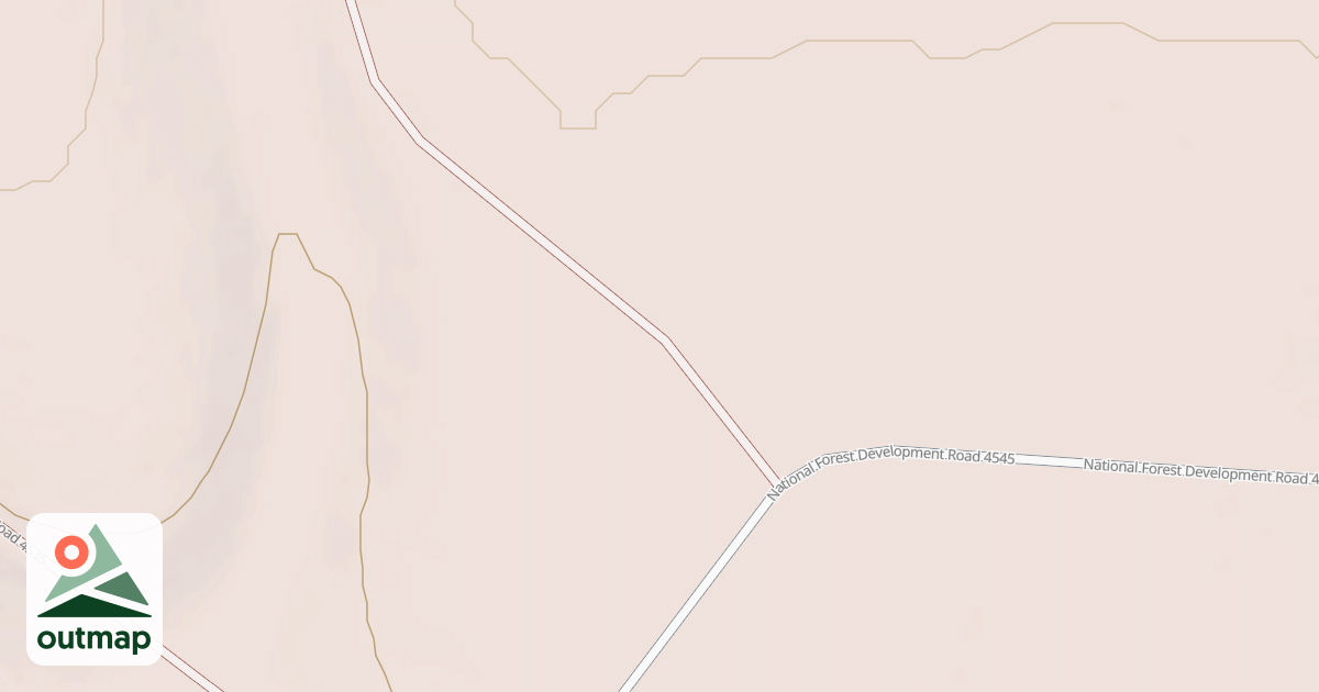 Map of USFS National Forest System Roads {1C46ADD4-709F-493B-8E49-CF3EEEACBC80}