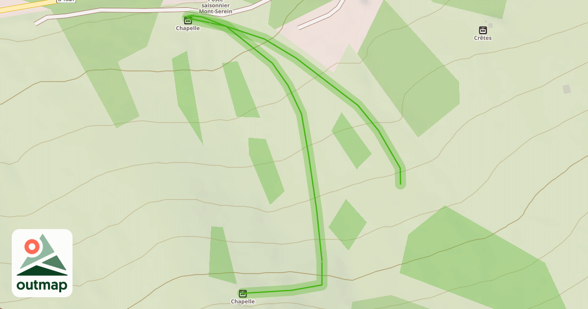Map of La Chapelle