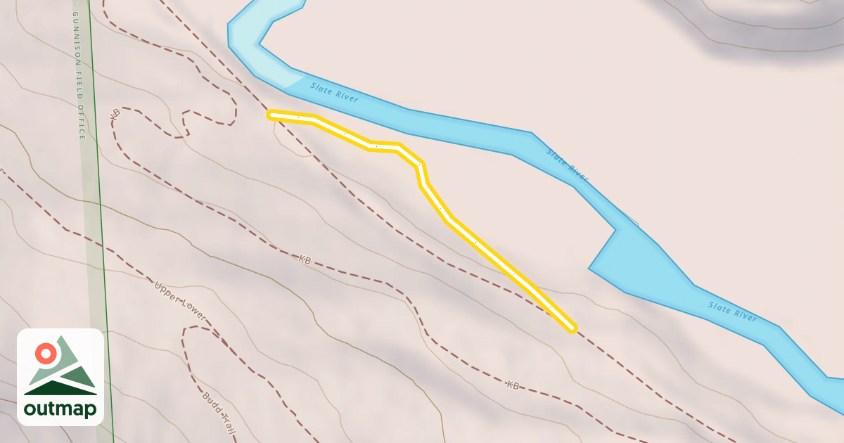 Map of Down by the River