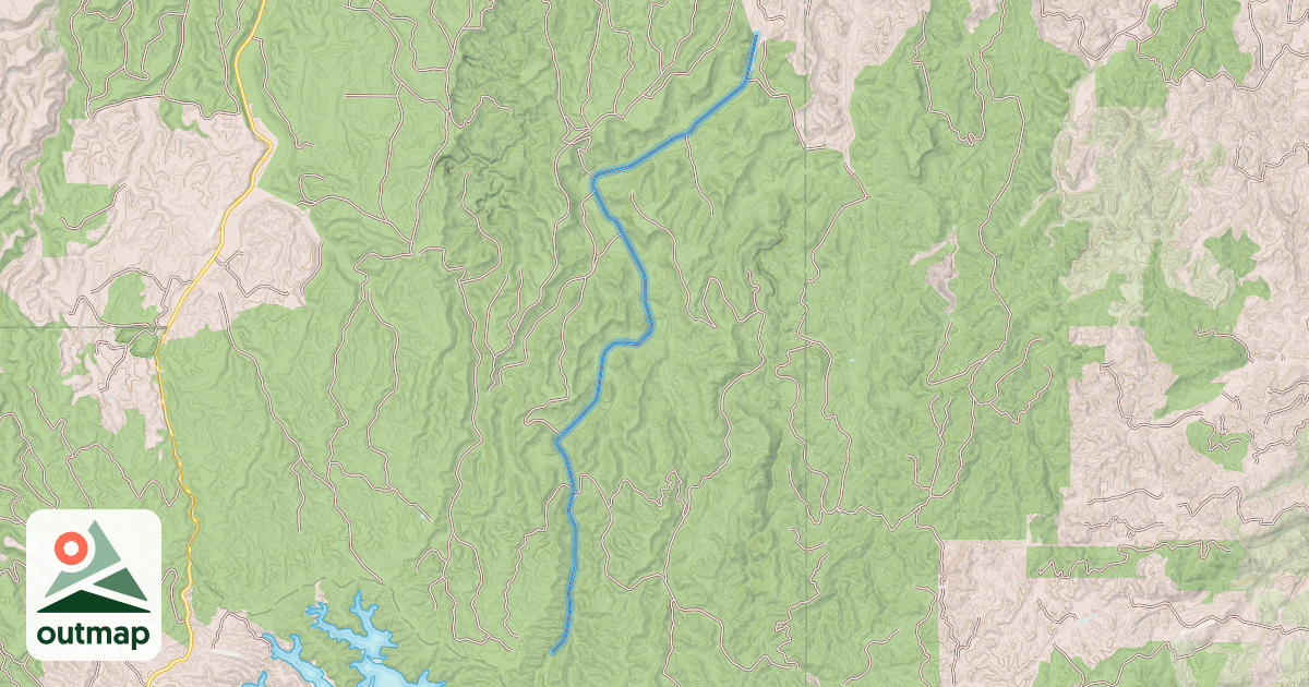 Map of Wairoa Road