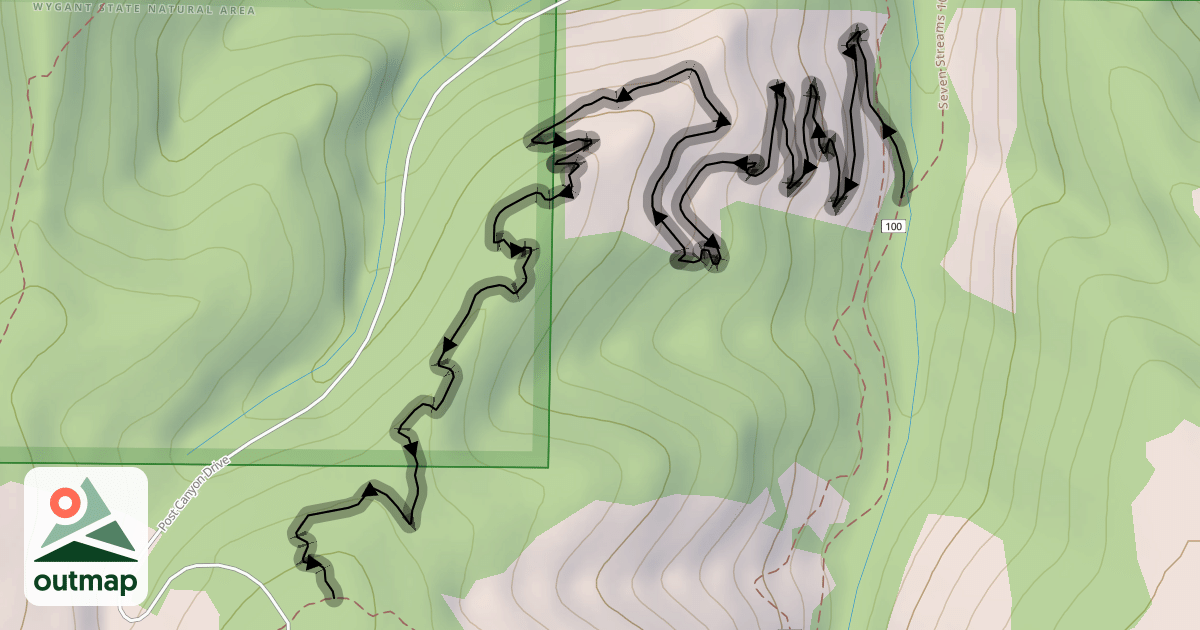 Map of Mobius