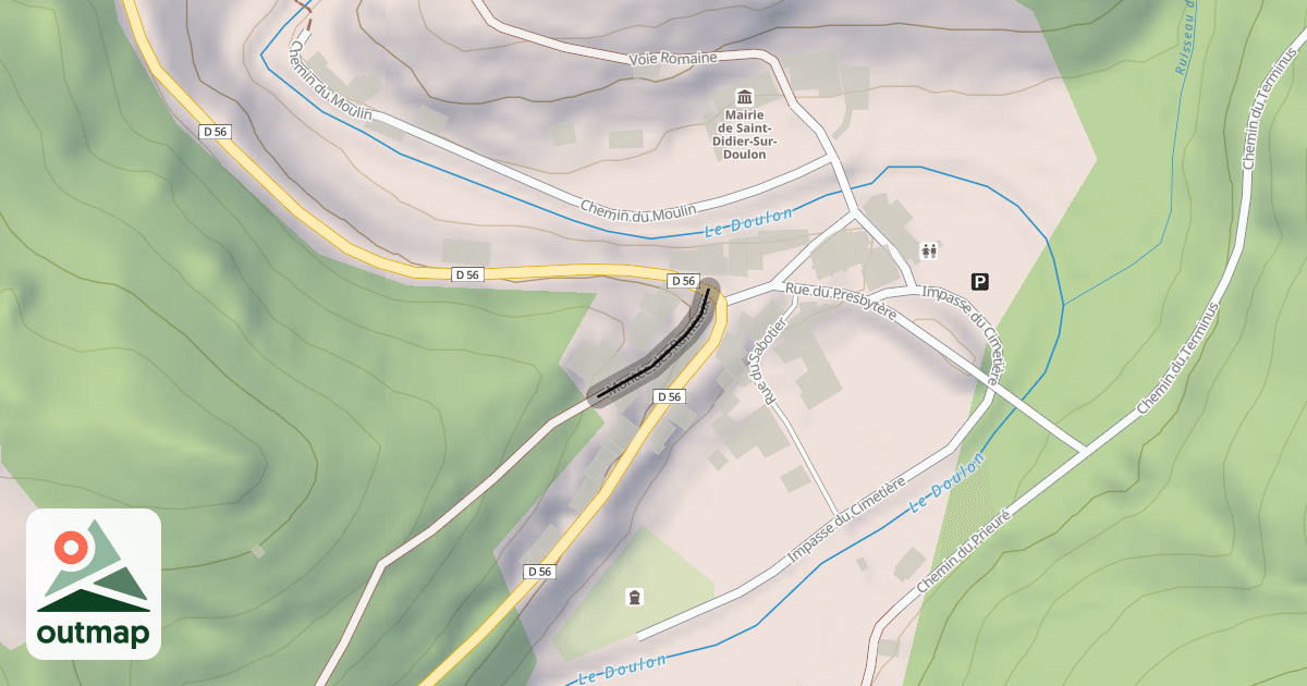 Map of Montée des Rameaux
