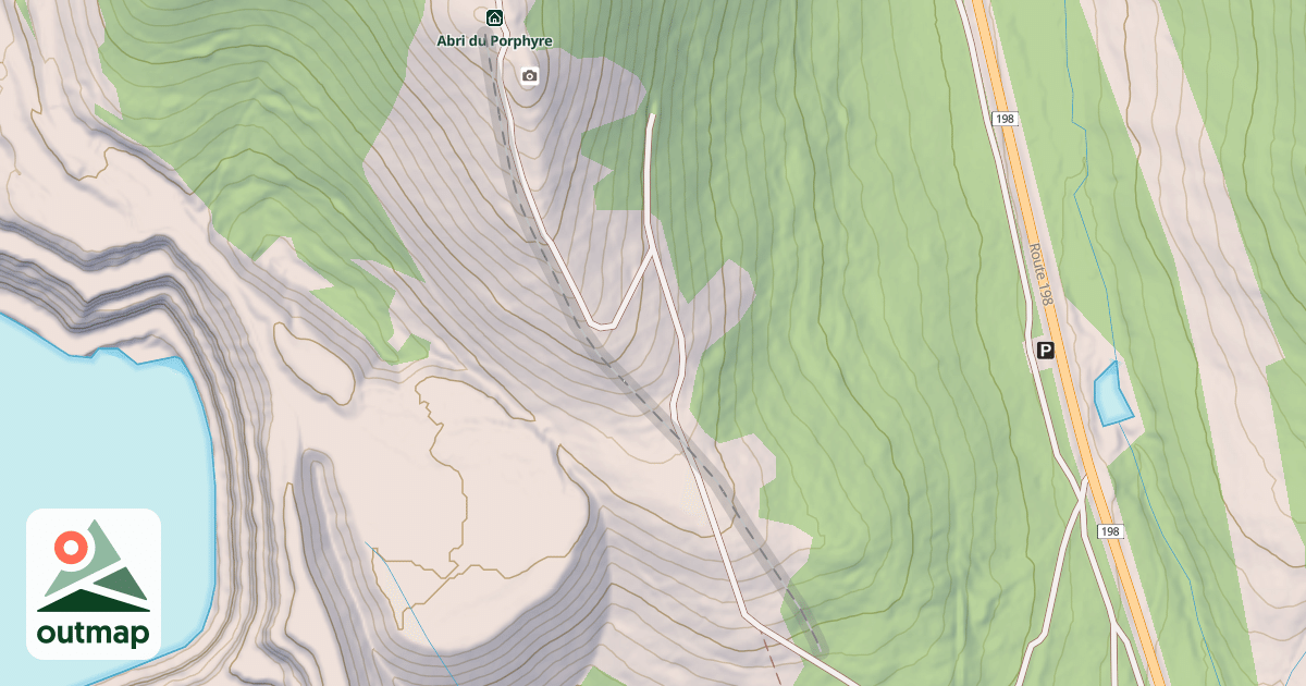 Map of La crête