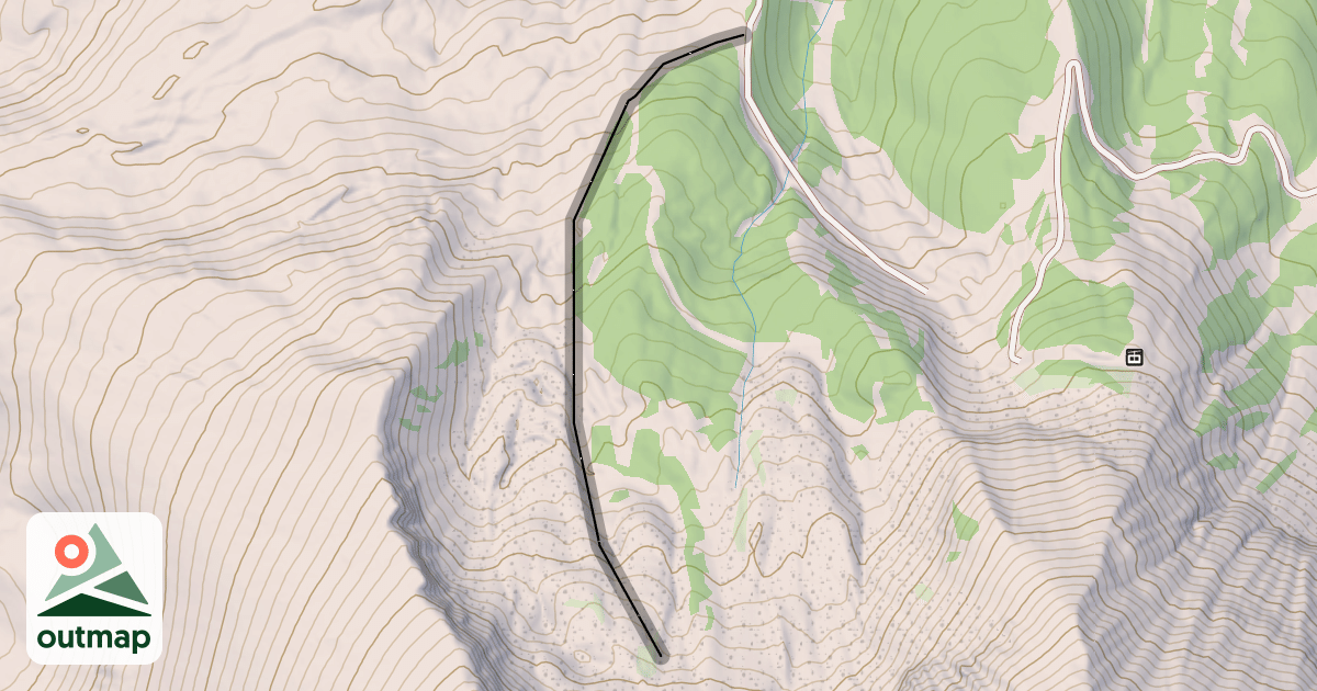 Map of Great Falls Gully
