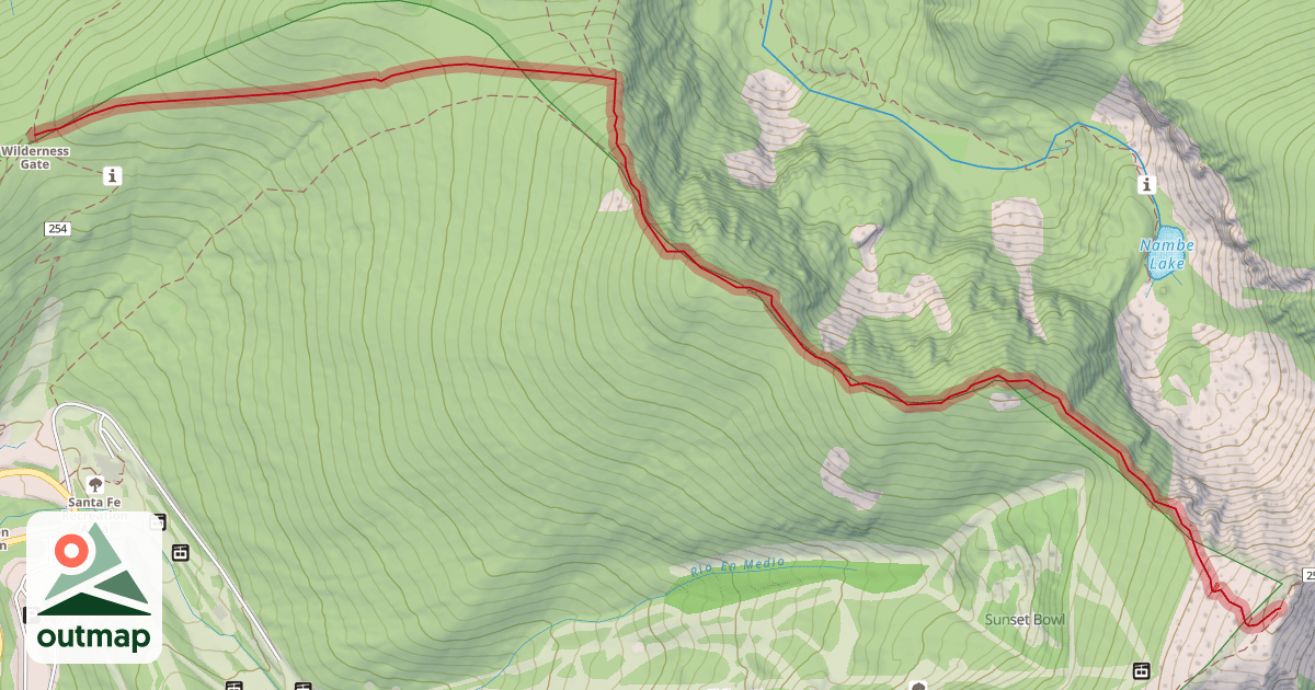Map of Ravens Ridge