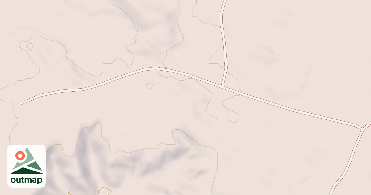 Map of CREEK NUMBER EIGHT SPUR B