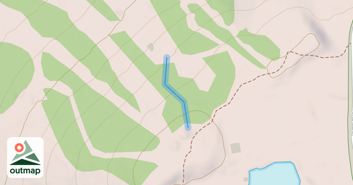 Map of Rim Rock