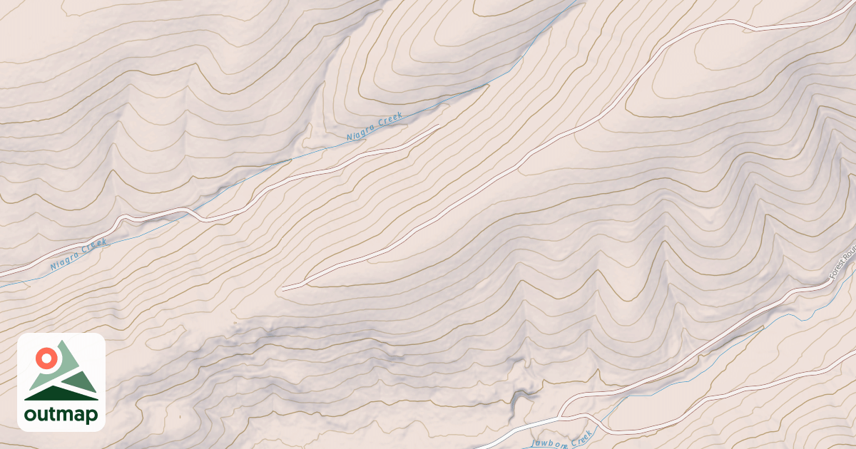 Map of CHERRY LAKE NO OHV-ATV